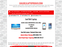 Tablet Screenshot of jualbelilaptopbekas.com